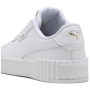 Calzado para niños Puma Carina 3.0 Jr White-Gold