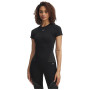 Camiseta funcional de mujer Under Armour UA Vanish Seamless SS negro Black / Steel / Steel