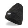 Gorro de invierno Puma Ribbed Classic Cuff Beanie negro black