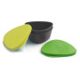 Juego de boles Light My Fire SnapBox O 2-pack verde claro Lime/Green