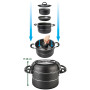 Vajilla Brunner Pirate NG 7+1 - 24 cm