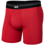 Calzoncillos bóxer para hombre Saxx Sport Mesh BB Fly rojo sunset red