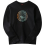 Sudadera de hombre The North Face M Regrind Crew negro Tnf Black