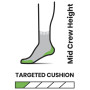 Calcetines de mujer Smartwool W Run Targeted Cushion Mid Crew