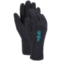 Guantes de mujer Rab Power Stretch Pro Glove Wmns negro
