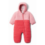 Mono para niños Columbia Powder Lite Reversible Bunting rosa BrightGeraniumPinkOrchid