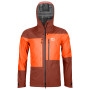 Chaqueta de hombre Ortovox 3L Guardian Shell Jacket naranja ClayOrange
