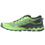 Zapatillas de carrera para hombre Mizuno Wave Daichi 7 verde/negro CGreen/LittleBoyBlu