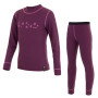Juego para niños Sensor Double Face triko+spodky vločk violeta Purple