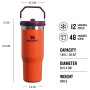 Taza térmica Stanley Tumbler se slámkou/brčkem 890 ml