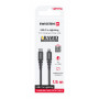 Cable de carga y datos Swissten Aramid Reinforced USB-C/Lightning 1,5 m