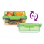 Caja de alimentos Sistema Lunch Stack To Go Square 1,24l