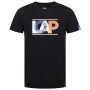 Camiseta de hombre Loap Albertto negro Tap Shoe/White