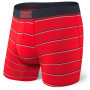 Calzoncillos bóxer Saxx Vibe Boxer Brief rojo RedShallowStripe