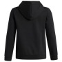 Sudadera para niños Under Armour UA B Rival FLC Key Pt Fil Hd Ultimate Black