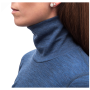 Camiseta funcional de mujer Sensor Merino Bold Roll Neck dl.rukáv