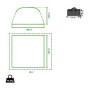 Carpa de fiesta Coleman Air Shelter M