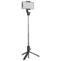 Palo de selfie Swissten BLUETOOTH SELFIE STICK ALUMINUM TRIPOD PRO