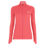 Sudadera de mujer Salewa Pedroc Pl R W Fz. coral Calypso Coral Mel