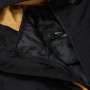 Chaqueta para niños Regatta Junior Andreson Hybrid BlkWdBrown