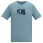 Camiseta de hombre Regatta Fingal Stretch azul claro Dusky Blue