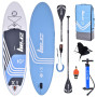 Tabla de surf de pala Zray X1 X-Rider 10'2" COMBO