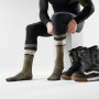 Calcetines de esquí Smartwool Snowboard Targeted Cushion Mountain Sunrise OTC