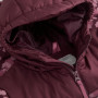 Chaqueta de invierno para niños Regatta Lofthouse Fig/Violet Leopard