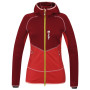 Sudadera de mujer Rafiki Linya 2022 rojo BikingRed
