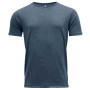 Camiseta de hombre Devold Eika Man Tee azul oscuro Night