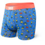 Calzoncillos bóxer Saxx Vibe Boxer Brief turquesa BluePineappleBash