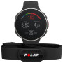 Reloj de pulsera Polar Vantage V HR titan negro