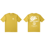 Camiseta de hombre Vans Stacked Hi SS Tee amarillo Dusty Gold