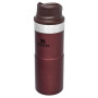 Taza térmica Stanley Classic series do jedné ruky 350 ml rojo Wine