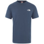 Camiseta de hombre The North Face Simple Dome Tee azul/blanco EuBlueWingTeal