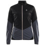 Chaqueta de mujer Craft Glide W negro/gris BlackAsphalt