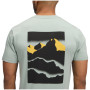 Camiseta de hombre Black Diamond M Mountainscape SS Tee