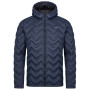 Chaqueta de invierno para hombre Loap Itemo azul/negro Peacoat/Black