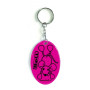 Colgante Boll Reflective Pendant 2 rosa Magenta