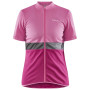 Maillot de ciclismo para mujer Craft CORE Endur rosa Camelia-Roxo
