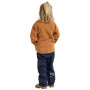 Sudadera para niños Didriksons Gibbs Kids Fullzip 2 Almond Tree