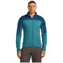 Sudadera funcional de hombre Icebreaker Men Merino Blend 300 RealFleece™ Descender LS Zip