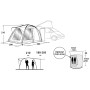 Carpa de autocaravana/furgoneta Outwell Milestone Pro
