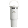 Taza térmica Stanley Tumbler se slámkou/brčkem 890 ml blanco Frost