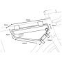Alforja para cuadro Restrap Frame bag Small