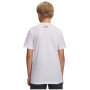 Camiseta funcional para niños Under Armour UA B Patch Pack Wm SS White
