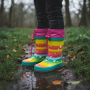 Botas de agua para niños Pidilidi Rainbow
