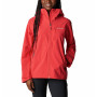 Chaqueta de mujer Columbia W Omni-Tech Ampli-Dry Shell rojo Red Hibiscus