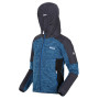 Sudadera para niños Regatta Dissolver V negro/azul ImpBl/IndGry