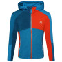 Sudadera funcional para niños Dare 2b Hero Core Stretch azul/naranja Gulfst/Fjord